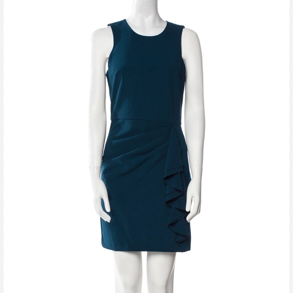 Parker Teal Sleeveless Dress size 4